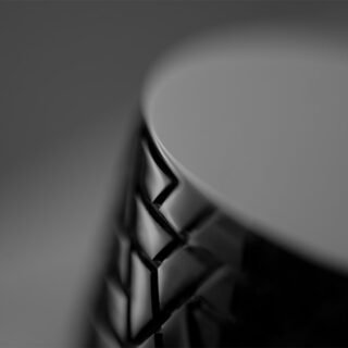 Vado Individual Tablet Omika Noir 2 Outlet Vertical Concealed Thermostatic Valve - Polished Black - Image 3