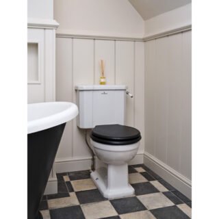 BC Designs Victrion Close Coupled Toilet - White - Image 3