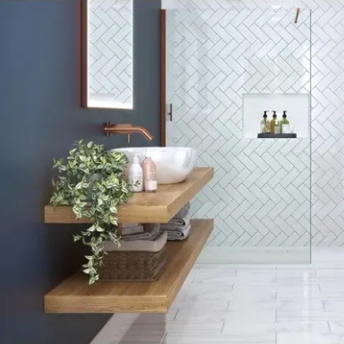 Merlyn 8mm Fluted Glass Wetroom Panel With Bracing Bar - 800mm