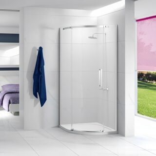 Merlyn Ionic Essence Frameless 1 Door Quadrant Shower Enclosure - Image 3