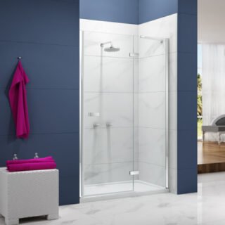 Merlyn Ionic Essence Frameless Sliding Shower Door - Side Panel Options - Image 6
