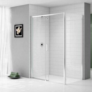 Merlyn Ionic Express Level Access Sliding Shower Door - Side Panel Options - Image 3