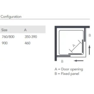Merlyn Ionic Source Corner Entry Shower Enclosure - Image 2