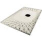 Impey Aquadec Square Wetroom Former Tray With Horizontal Outlet Slimline Waste - Grey - Image 3