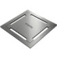 Impey Aquadec Wetroom Former Tray With Horizontal Outlet Slimline Waste And Stamp Waste Grate - Grey - Image 4
