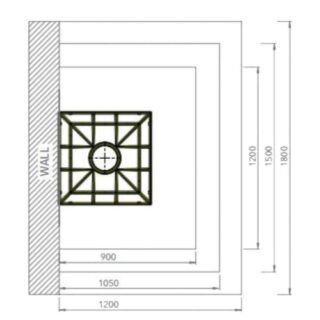 Impey Aqua Grade 3 Way Fall Wetroom Floor Former Tray - Image 5