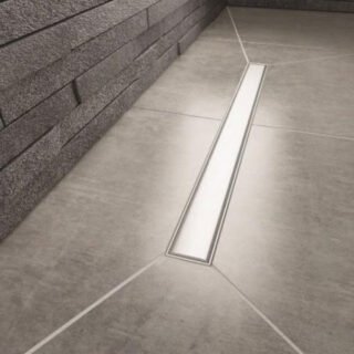 Impey Aqua - Grade 800mm Linear Kit 1 Wall And 3 Falls - 1950mm x 750mm - Image 4