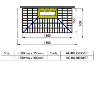 Impey Aqua - Grade 400mm Linear Kit 1 Wall And 3 Falls - Image 2