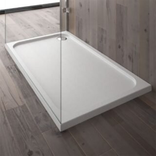 Merlyn MStone Rectangular Shower Tray with Waste - Image 3