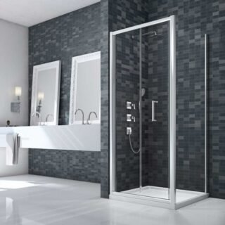 Merlyn Ionic Essence Framed Bifold Shower Door - Side Panel Options - Image 3