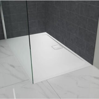 Merlyn Level25 Slip Resistant Rectangular Shower Tray with Waste - Image 3