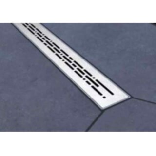 Impey Linear Grate Drain Morse Top Design - Stainless Steel - Image 2