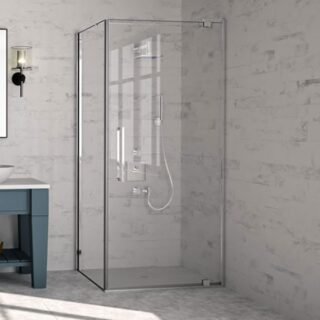 Merlyn 10 Series Pivot Shower Door - Side Panel Options - Image 3
