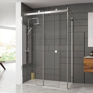 Merlyn 10 Series Sliding Shower Door - Side Panel Options - Image 3