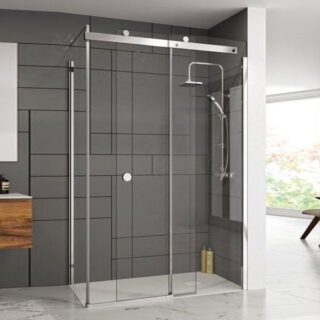 Merlyn 10 Series Sliding Shower Door - Side Panel Options - Image 6