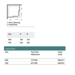 Merlyn 6 Series Corner Entry Shower Enclosure - Image 2