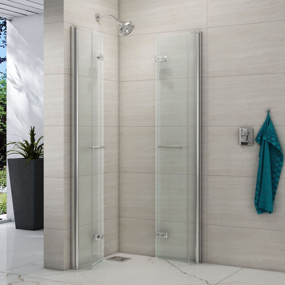 Merlyn 8 Series Single Folding Wetroom Panel - 800mm