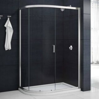 Merlyn Mbox Single Door Offset Quadrant Shower Enclosure - Image 5