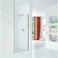 Merlyn 10 Series Shower Wall Wetroom Glass Panel with Wall Profile - Image 3