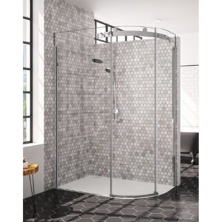 Merlyn Dedicated Offset Quadrant Shower Tray with Waste - Image 2