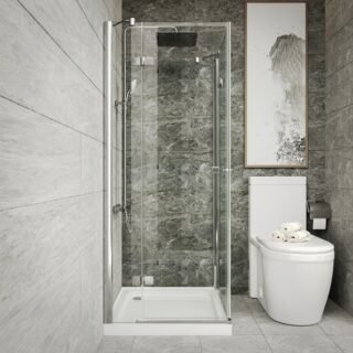 Merlyn Touchstone 4 Upstand Square Shower Tray - Image 4