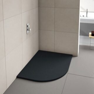 Merlyn TrueStone Offset Quadrant Shower Tray with Waste - Image 12