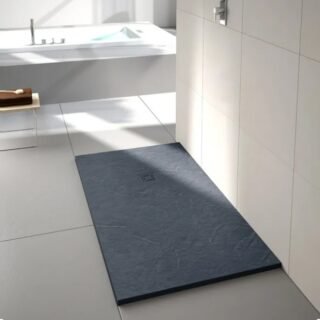 Merlyn TrueStone Rectangular Shower Tray with Waste - Image 3