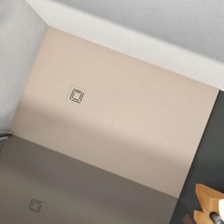 Merlyn TrueStone Rectangular Shower Tray with Waste - Image 13