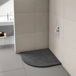 Merlyn TrueStone Quadrant Shower Tray with Waste - Image 3