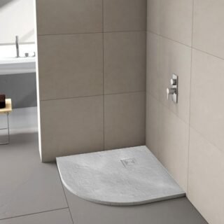 Merlyn TrueStone Quadrant Shower Tray with Waste - Image 6