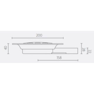 Impey Pumped Wetroom Gulley Waste and Cover - Chrome - Image 2
