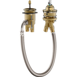 Hansgrohe Basic Set For 2-Hole Rim-Mounted Bath Mixer