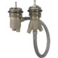 Hansgrohe Basic Set For 2-Hole Rim-Mounted Thermostatic Bath Mixer