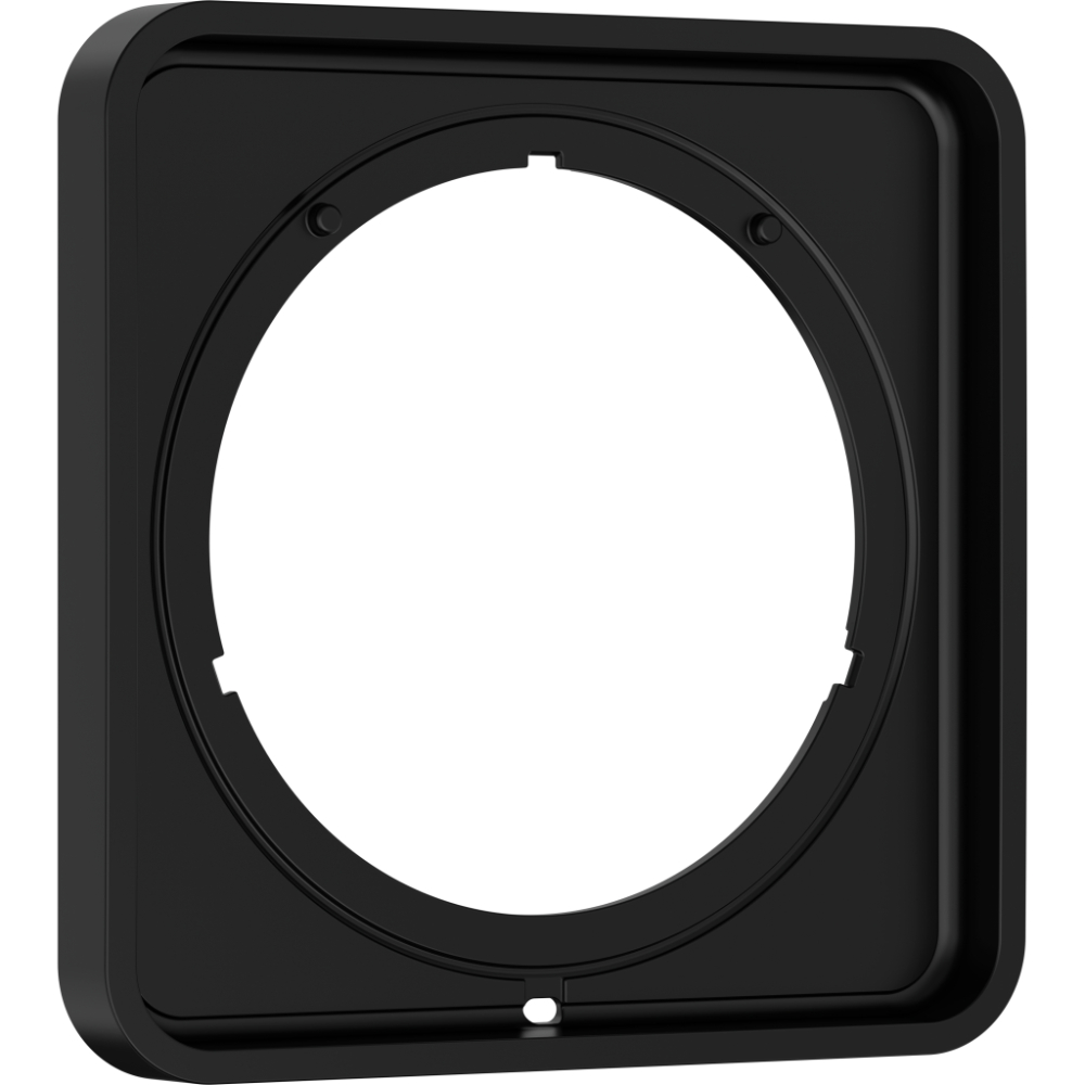Hansgrohe ShowerSel.Com.Q Extension Element – 170mm x 170mm x 5mm - Matt Black