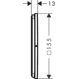 Hansgrohe Showerselect Comfort E 3 Outlet Manual Shower Valve - Image 2