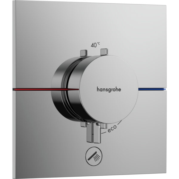 Hansgrohe ShowerSelect Comfort E 1 Outlet Thermostatic Concealed Shower Valve For 1 Function And Additional Outlet