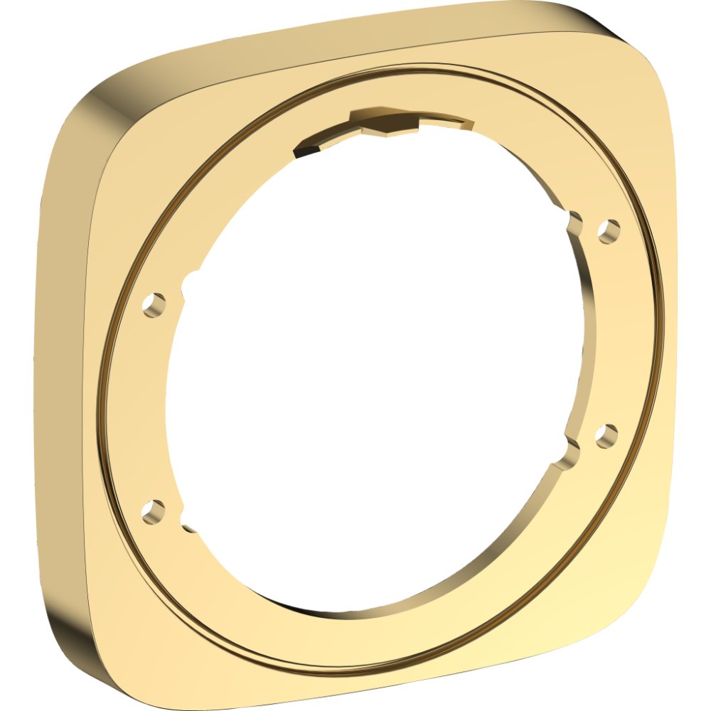 Hansgrohe Extension Element 157mm X 157mm - Polished Gold Optic