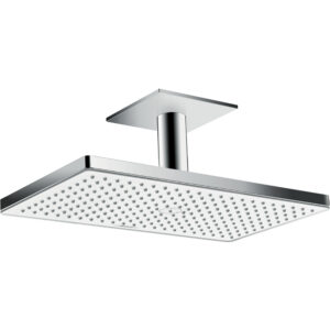 Hansgrohe Rainmaker Select 460 1Jet Overhead Shower Ecosmart 9 L/Min With Ceiling Connector - White/Chrome