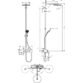 Hansgrohe Pulsify S Showerpipe 260 1Jet With 400 Bath Thermostat Showertablet - Chrome - Image 2