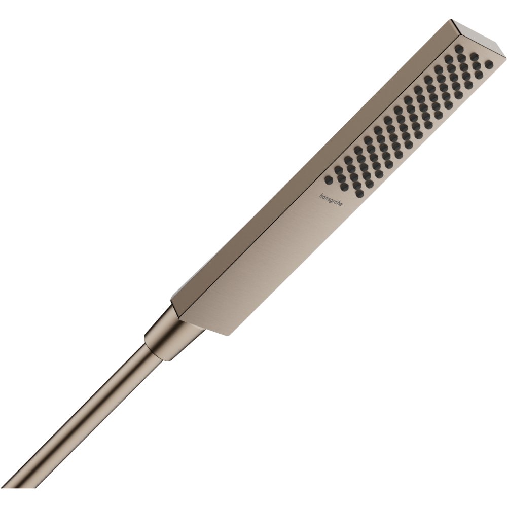 Hansgrohe Pulsify E Baton 100 1Jet Ecosmart+ Shower Handset - Brushed Bronze