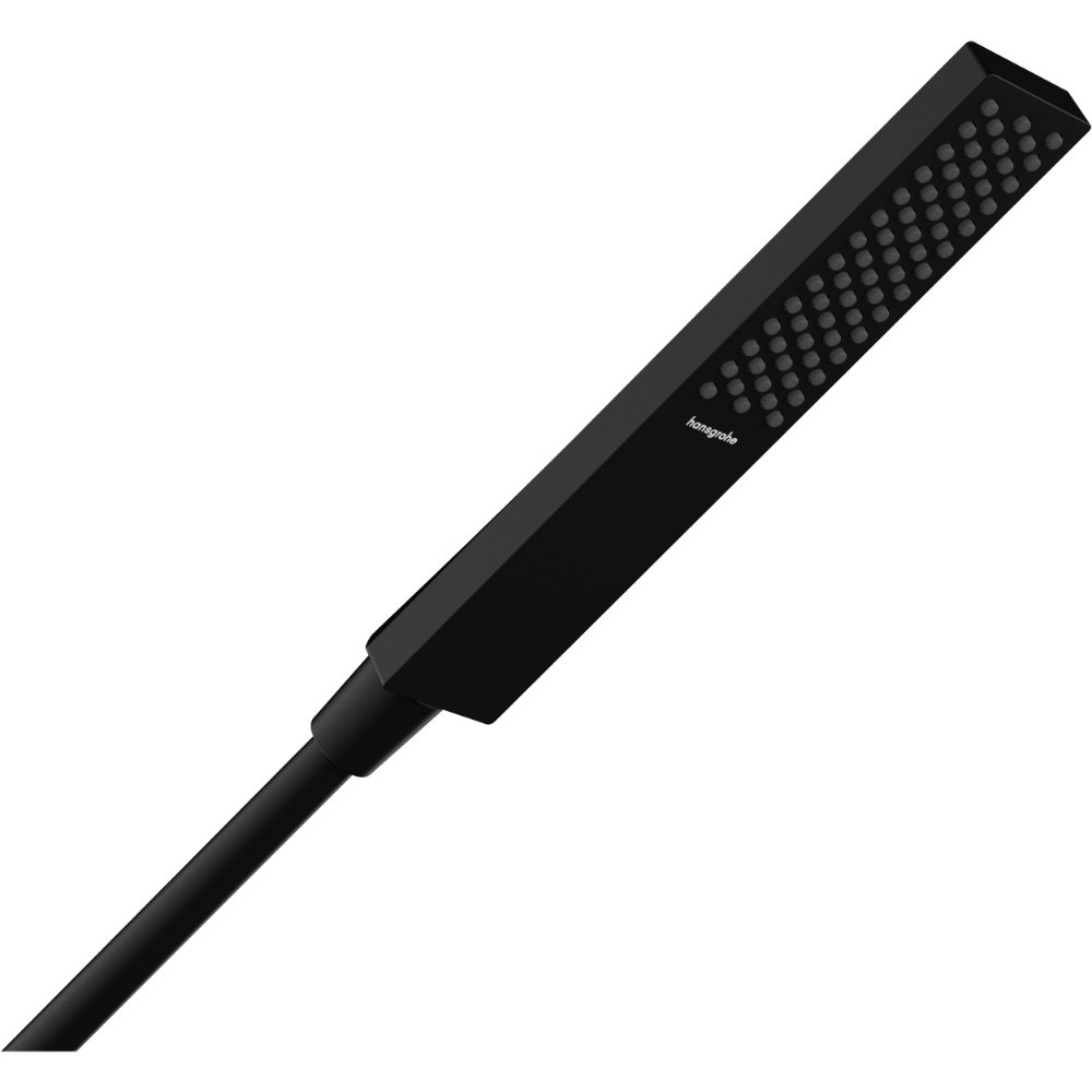 Hansgrohe Pulsify E Baton 100 1Jet Ecosmart+ Shower Handset - Matt Black