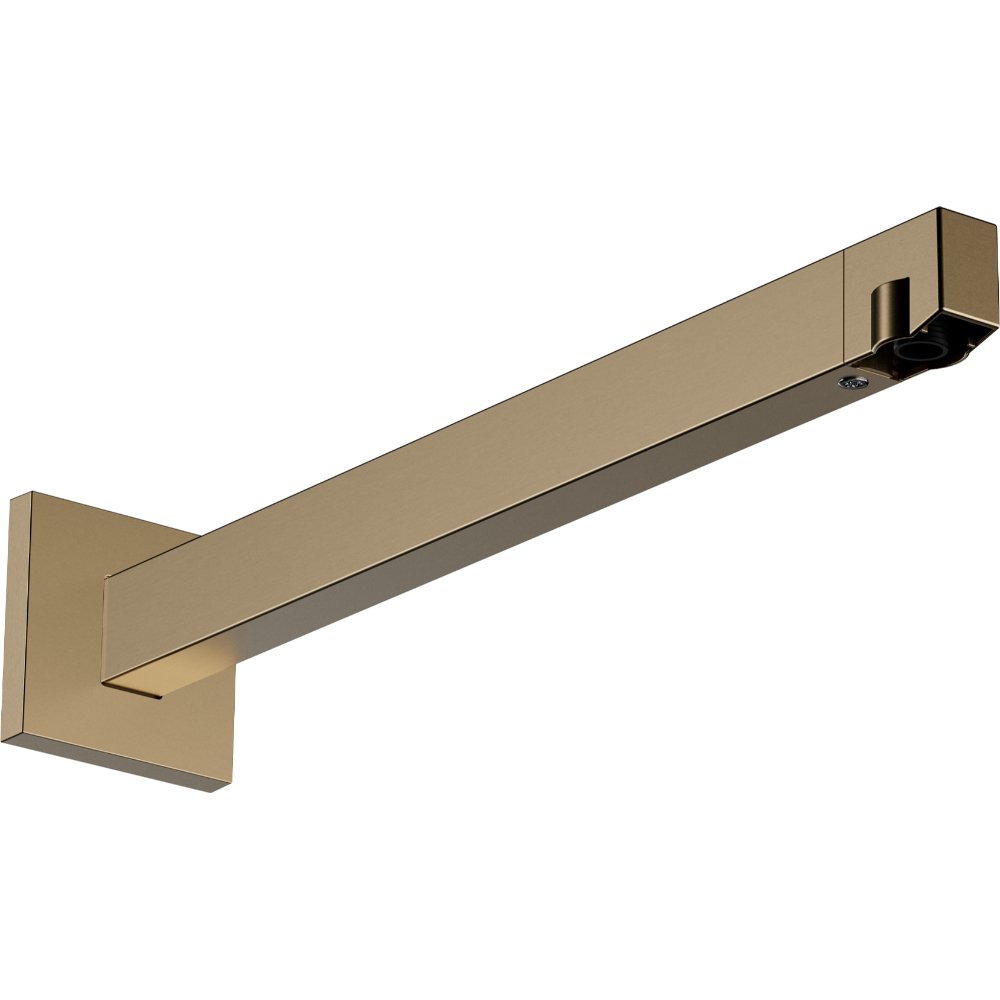 Hansgrohe E Shower Arm – 390mm Long - Brushed Bronze