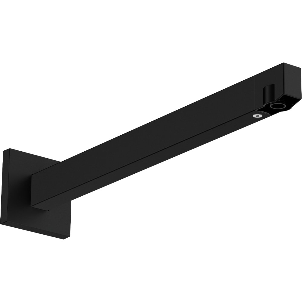 Hansgrohe E Shower Arm – 390mm Long - Matt Black