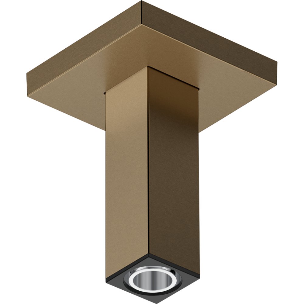 Hansgrohe E Ceiling Connector – 100mm Long - Brushed Bronze