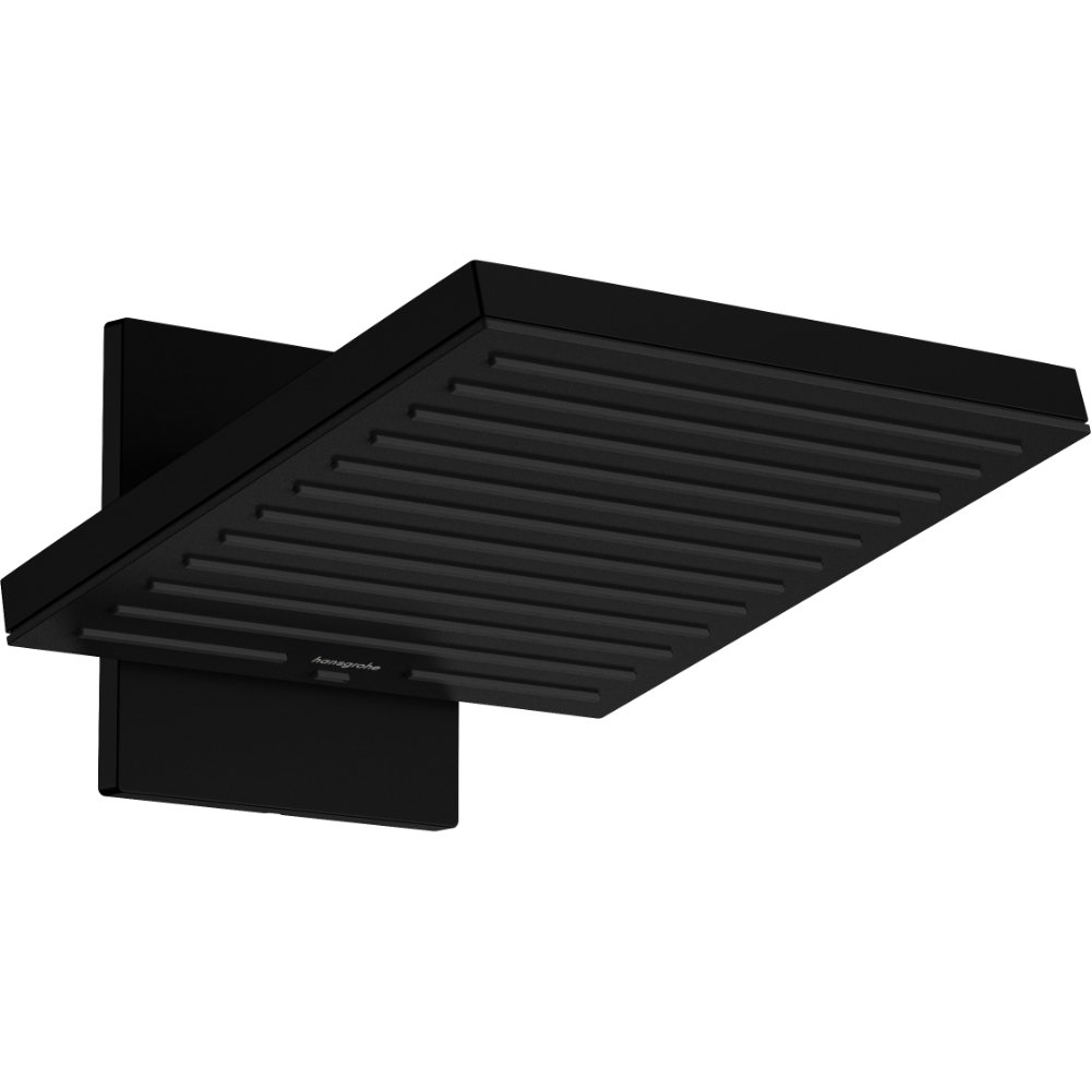 Hansgrohe Pulsify E 260 2Jet Ecosmart Overhead Shower With Wall Connector - Matt Black
