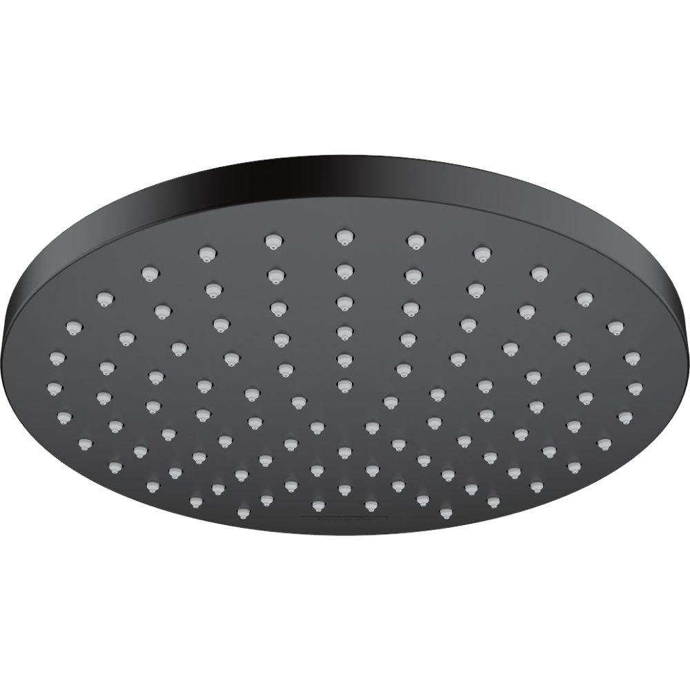 Hansgrohe Vernis Blend 200 1Jet Ecosmart Overhead Shower - Matt Black