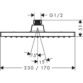 Hansgrohe Vernis Shape 230 1Jet Ecosmart Overhead Shower - Image 2