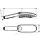 Hansgrohe Dogshower 150 3Jet Select Dogs Shower Handset - Image 2