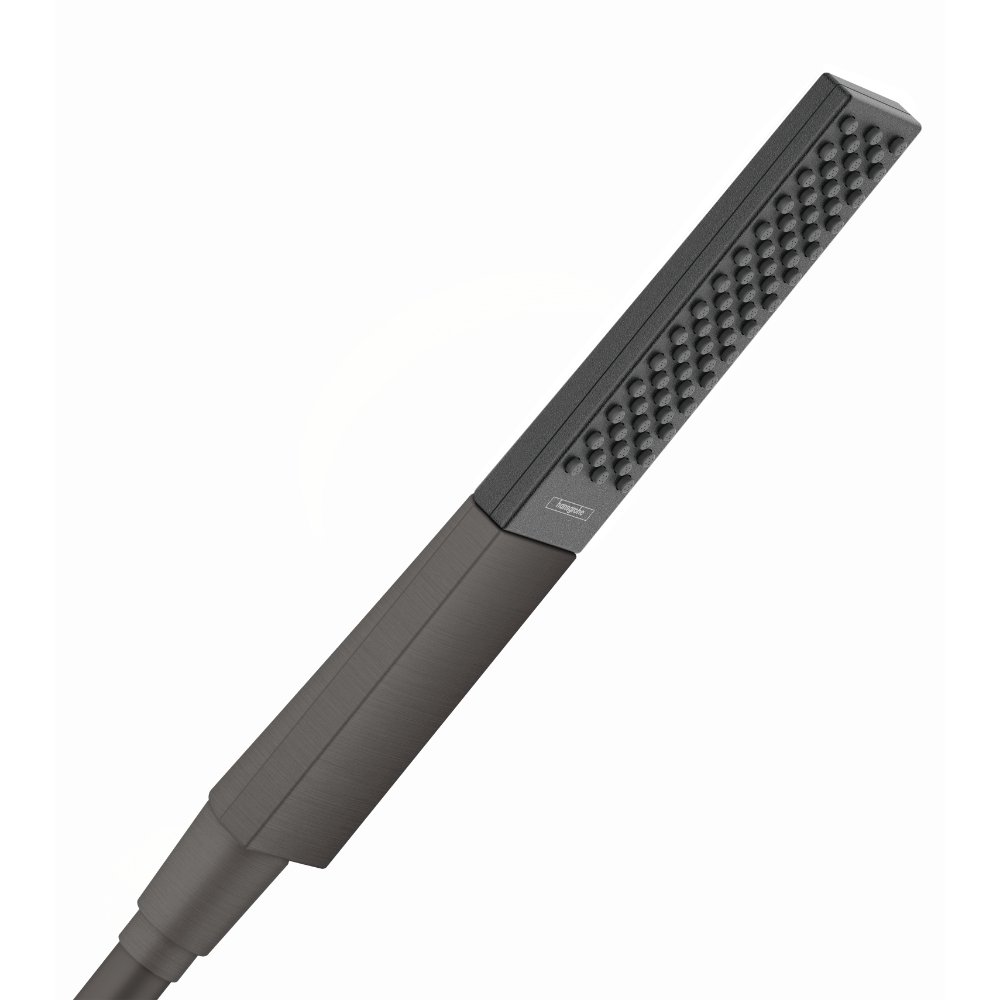 Hansgrohe Rainfinity Baton 100 1Jet Shower Handset - Brushed Black Chrome
