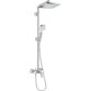 Hansgrohe Crometta E 240 1Jet Showerpipe With Manual Shower Mixer - Chrome